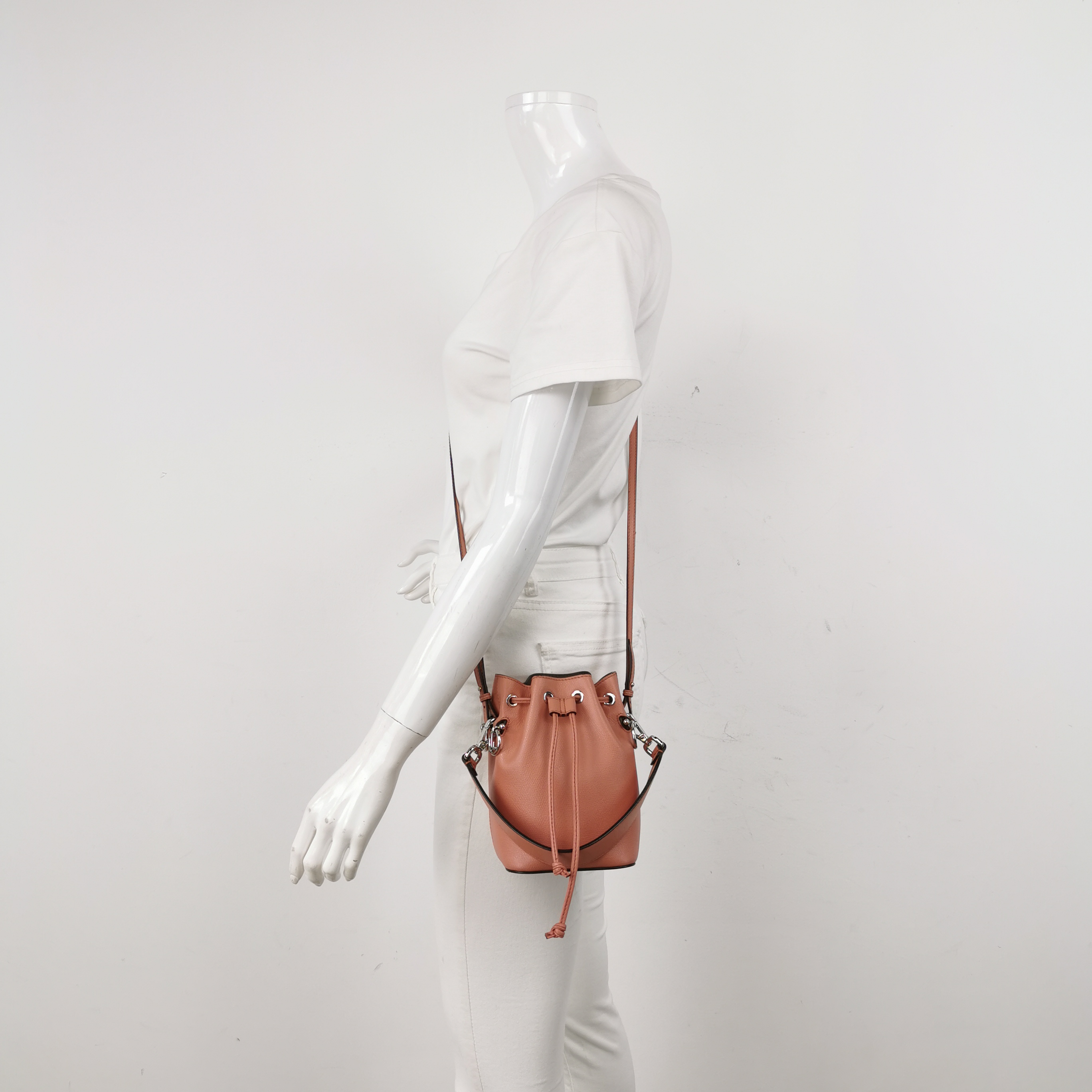Fendi Mon Tresor Bucket Bag Leather Mini — alternate view