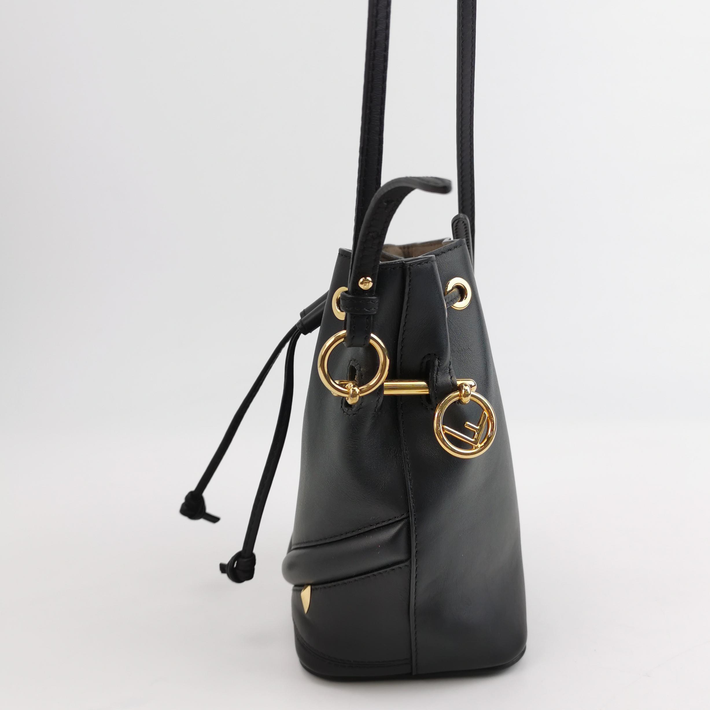 Fendi Mon Tresor Bucket Bag Leather Mini — photo 3 of 14