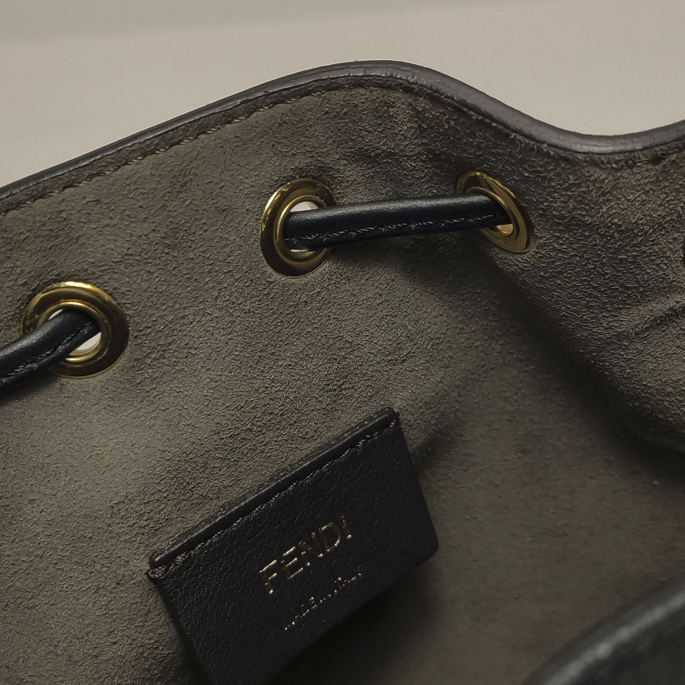 Fendi Mon Tresor Bucket Bag Leather Mini — photo 9 of 14