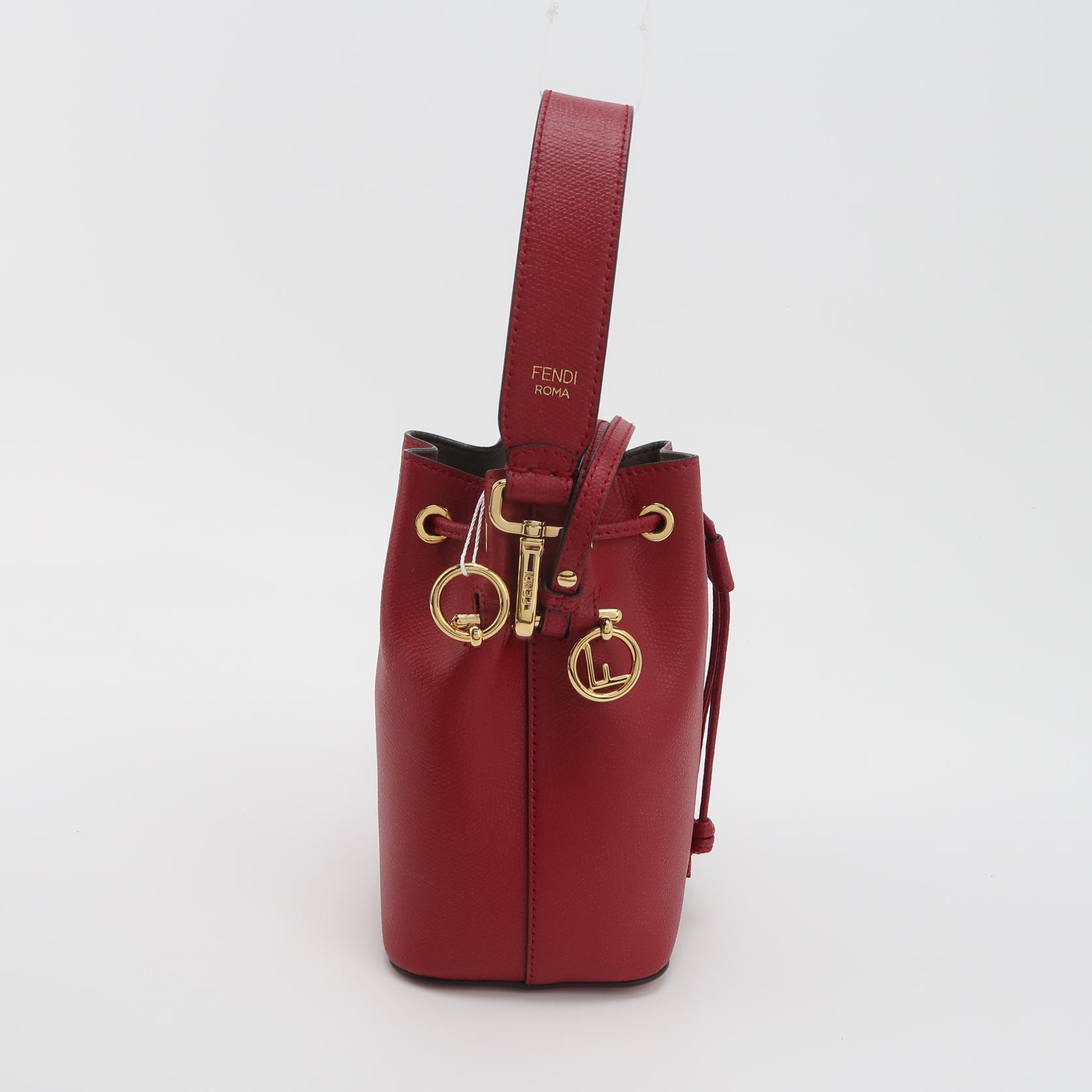 Fendi Mon Tresor Bucket Bag Leather Mini — photo 4 of 12