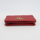 Gucci GG Marmont Chain Flap Bag Matelasse Leather Mini — thumbnail 5