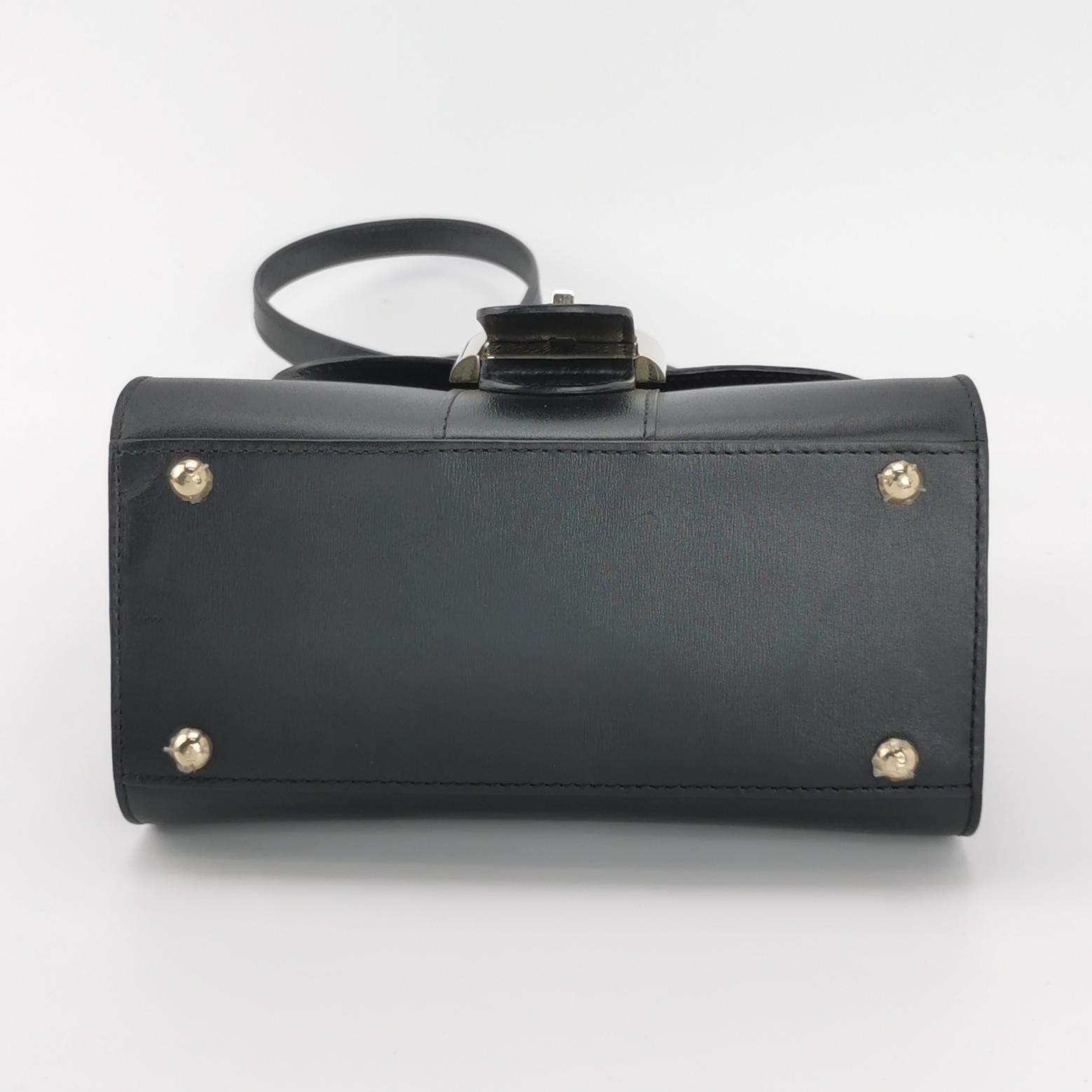 Delvaux Brillant Top Handle Bag Leather Mini — photo 6 of 17