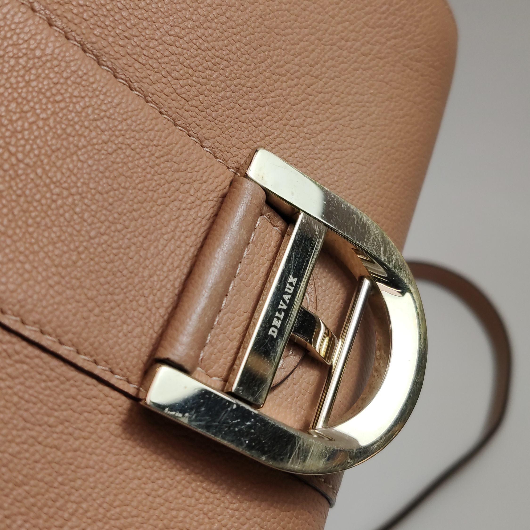 Delvaux Brillant Top Handle Bag Leather Mini — photo 11 of 13