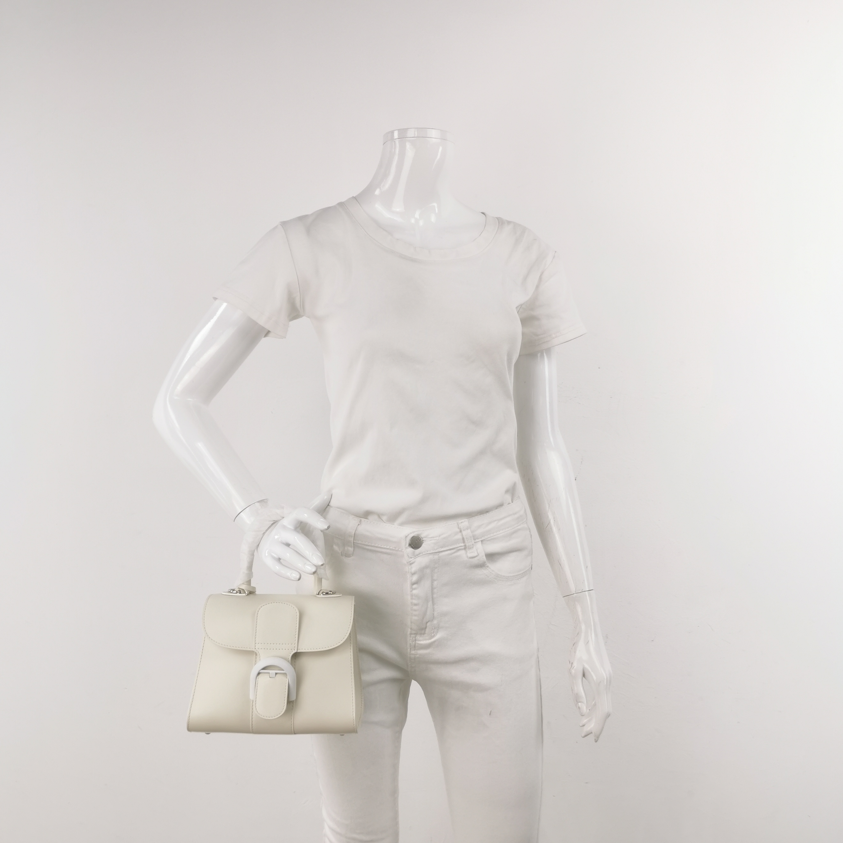 Delvaux Brillant Top Handle Bag Leather Mini — alternate view
