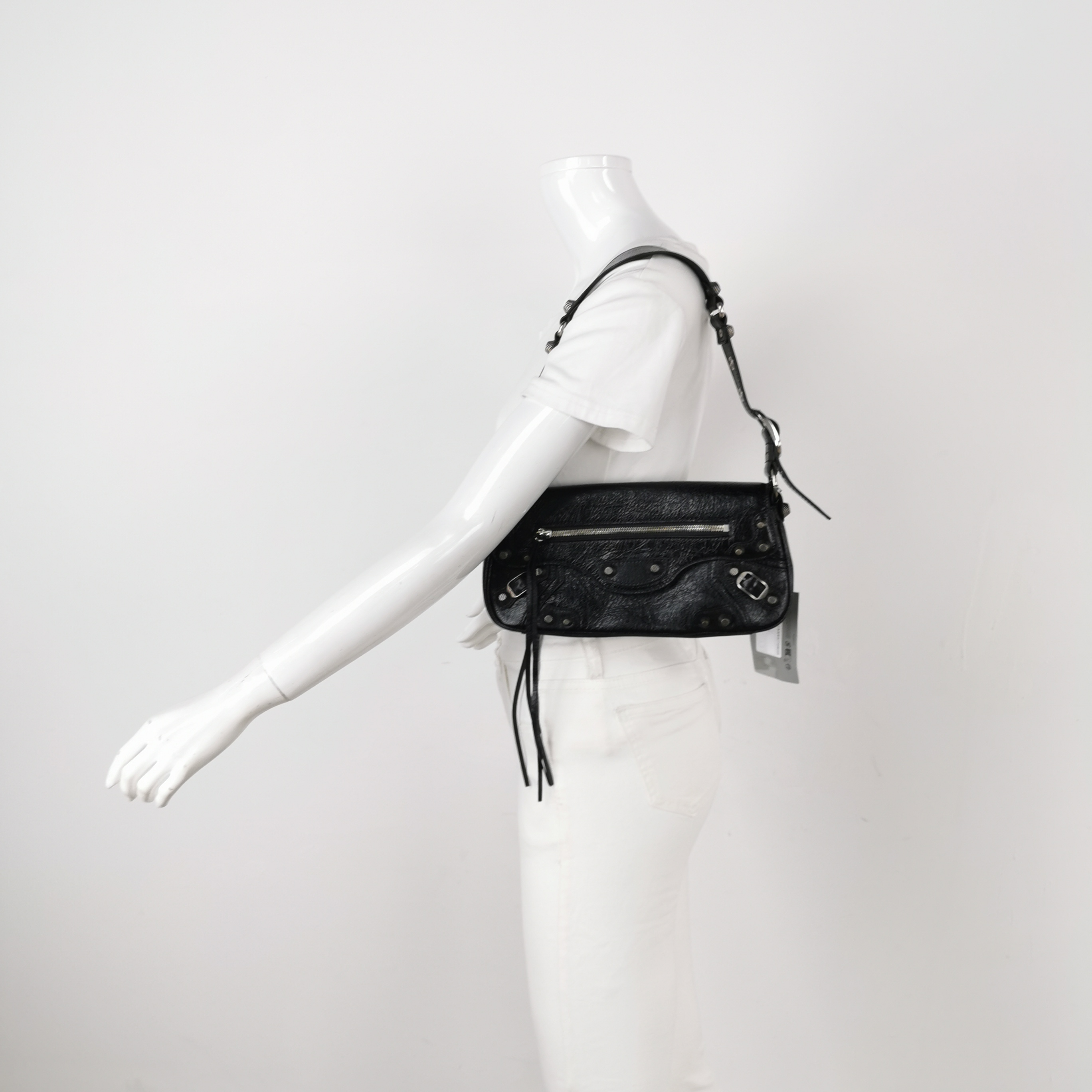 Balenciaga Le Cagole Giant Studs Sling Bag Leather — alternate view