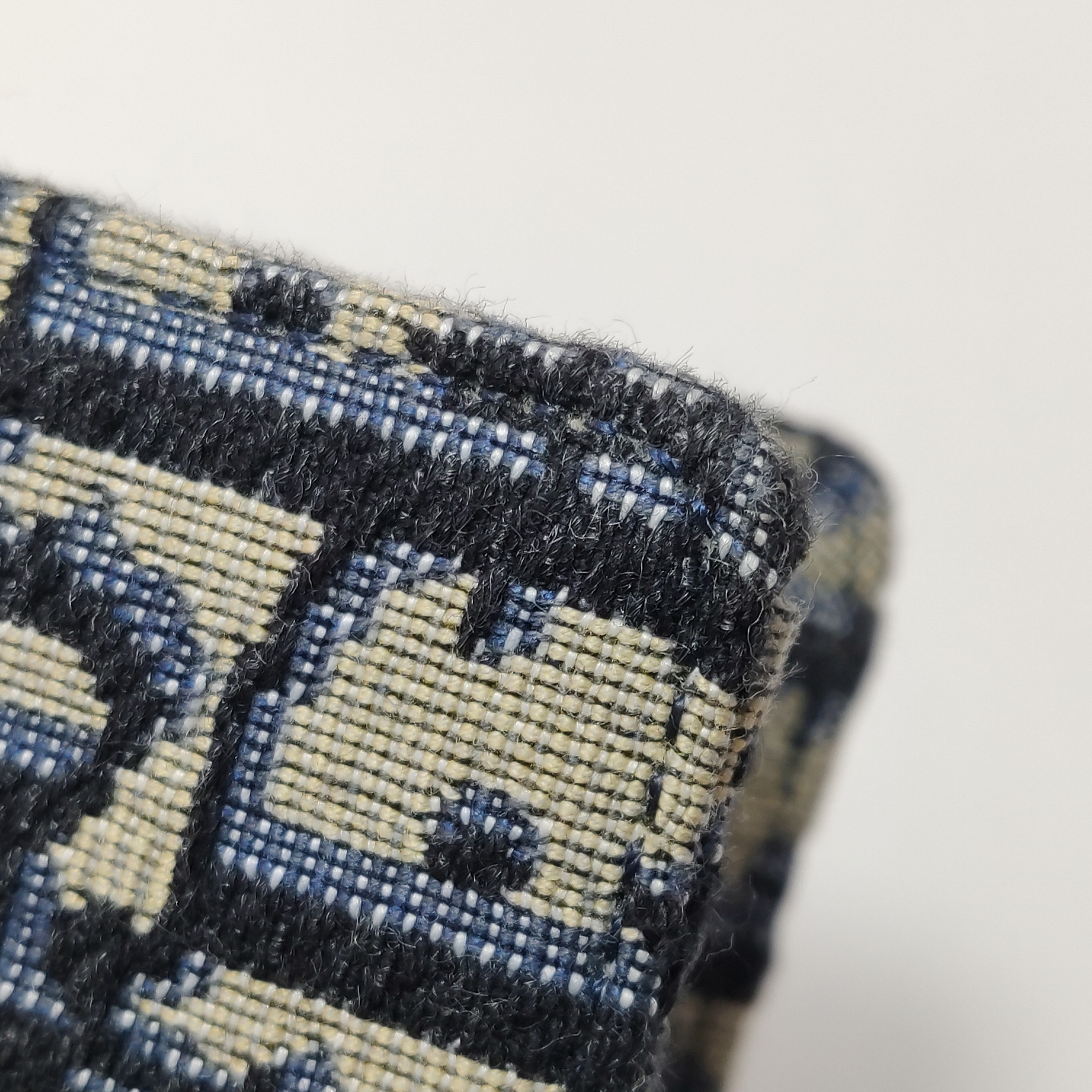  Christian Dior Vertical Saddle Chain Pouch Oblique Canvas — photo 12 of 12