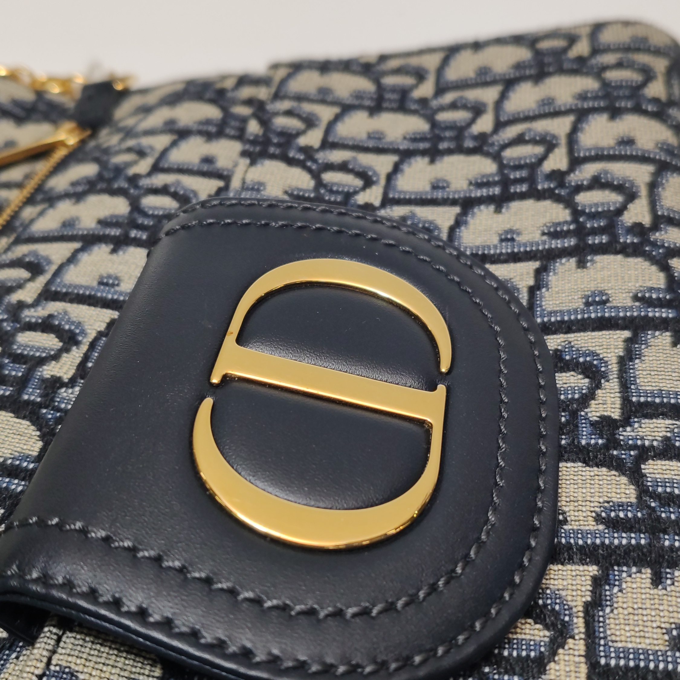 Christian Dior DiorDouble Chain Bag Oblique Canvas Medium — photo 9 of 9