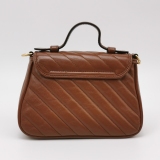 Gucci GG Marmont Top Handle Flap Bag Matelasse Leather Mini — thumbnail 5