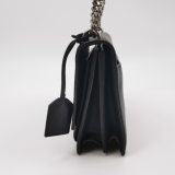 Saint Laurent(YSL) Sunset Top Handle Shoulder Bag Leather Medium — thumbnail 3
