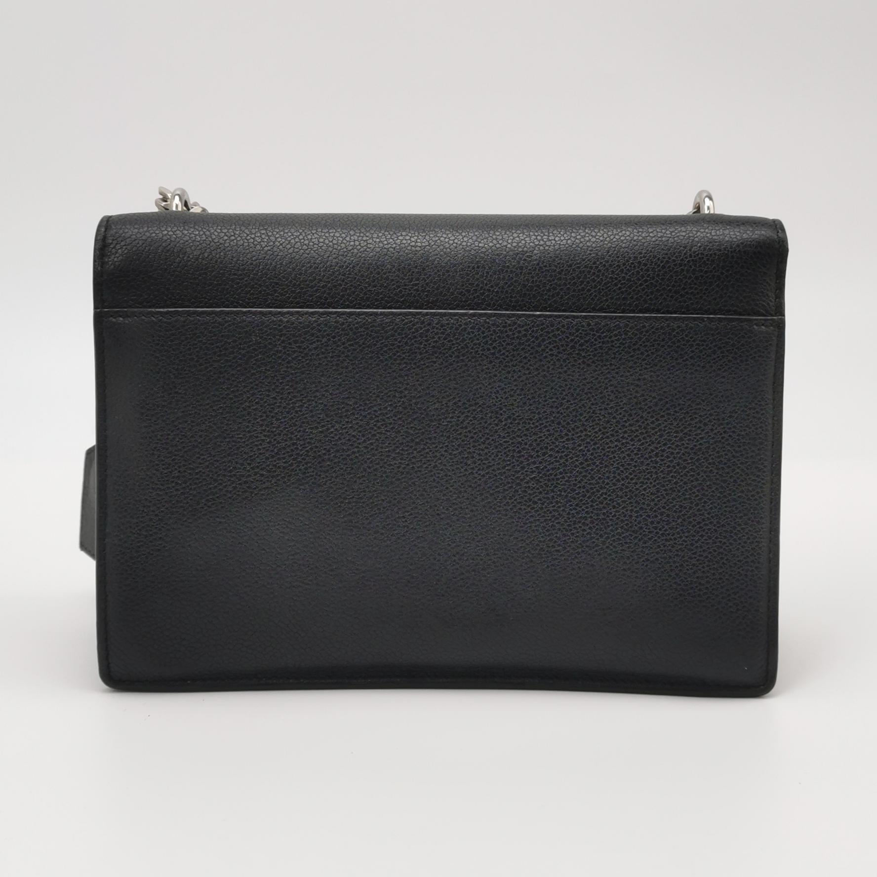 Saint Laurent(YSL) Sunset Top Handle Shoulder Bag Leather Medium — photo 5 of 16