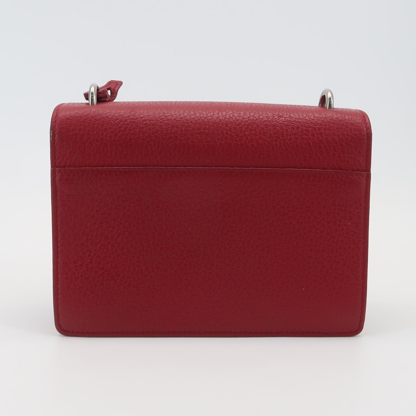 Saint Laurent(YSL) Sunset Top Handle Shoulder Bag Leather Small — photo 5 of 16