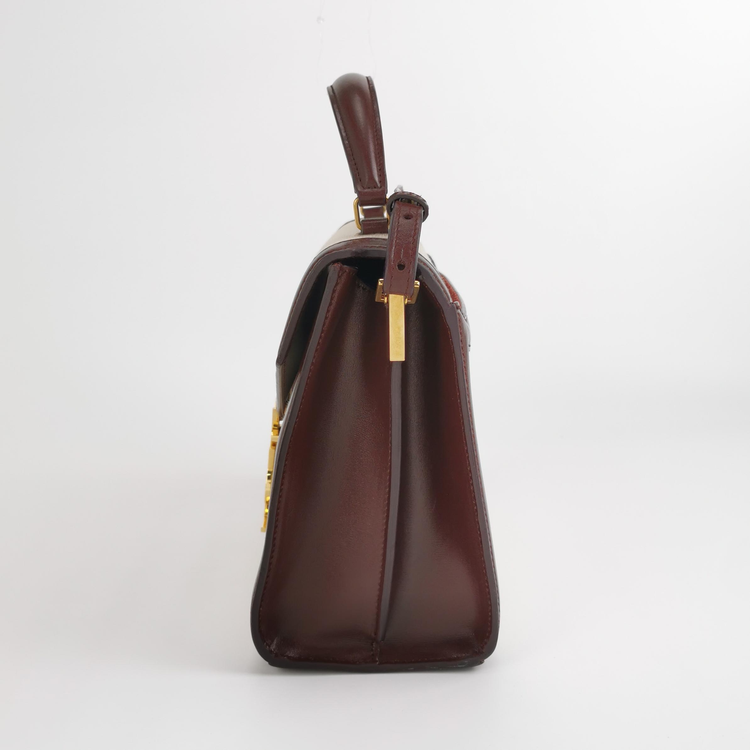 Saint Laurent Cassandra Top Handle Bag Canvas with Leather Medium — photo 3 of 14