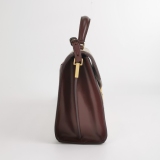 Saint Laurent Cassandra Top Handle Bag Canvas with Leather Medium — thumbnail 4