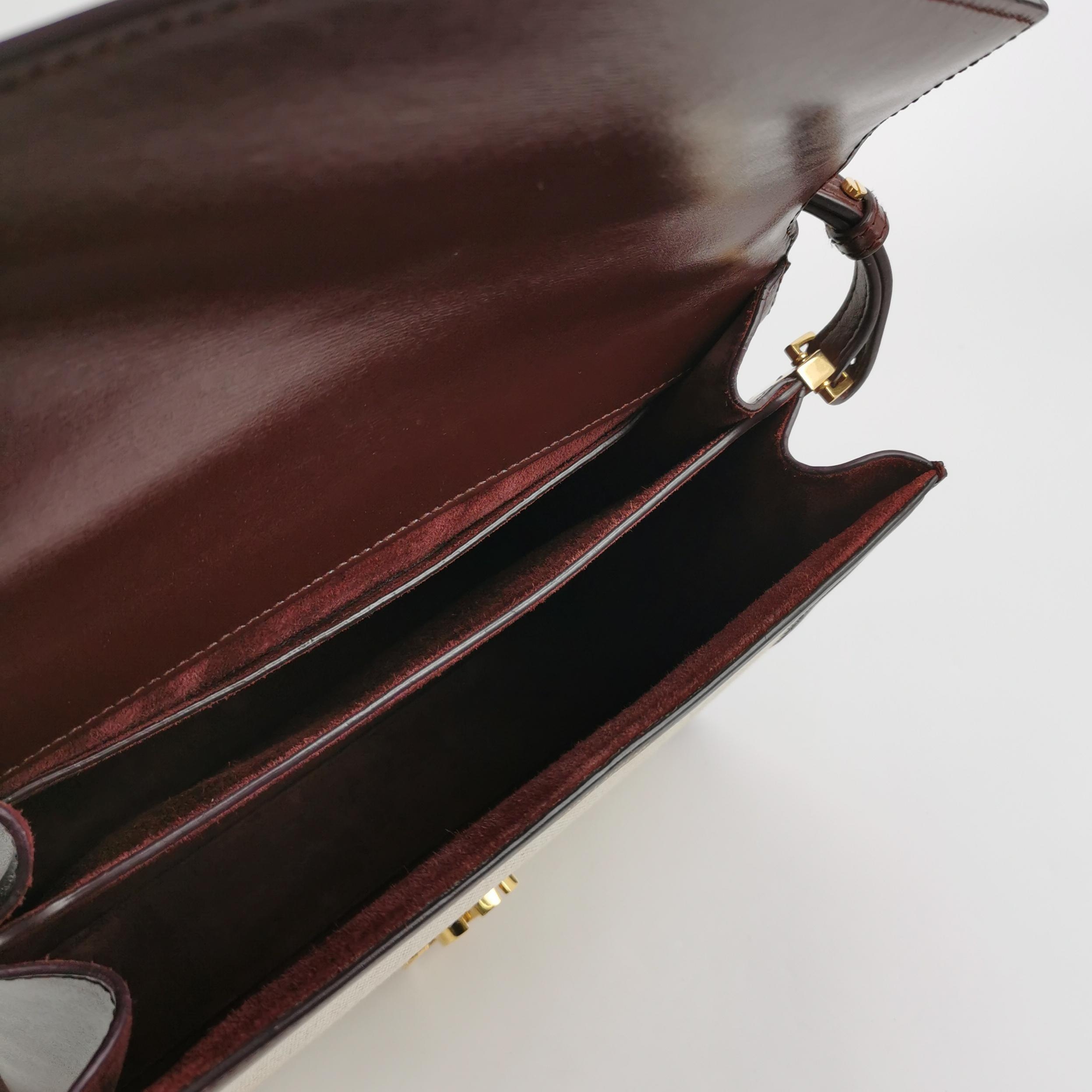 Saint Laurent Cassandra Top Handle Bag Canvas with Leather Medium — photo 7 of 14