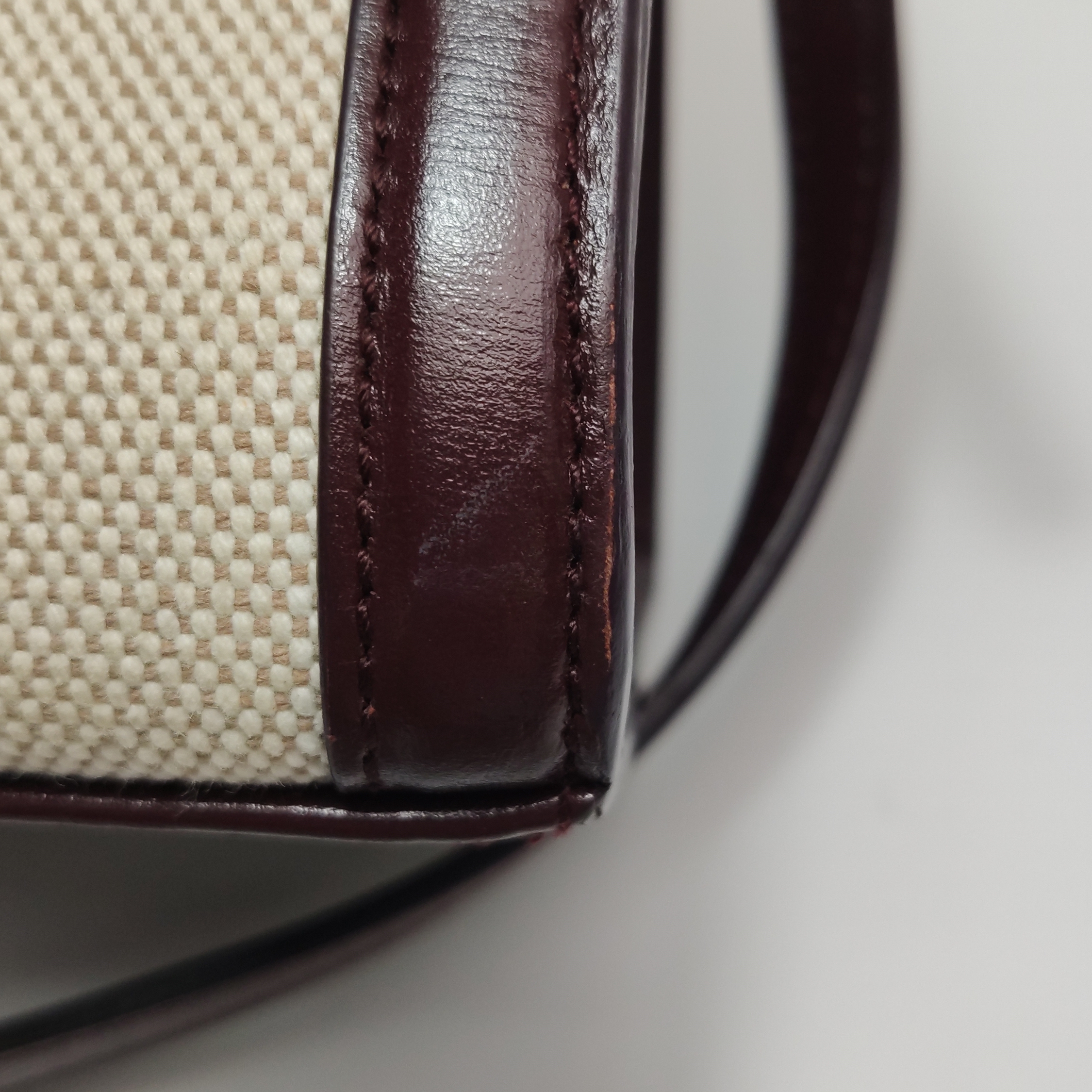 Saint Laurent Cassandra Top Handle Bag Canvas with Leather Medium — photo 12 of 14