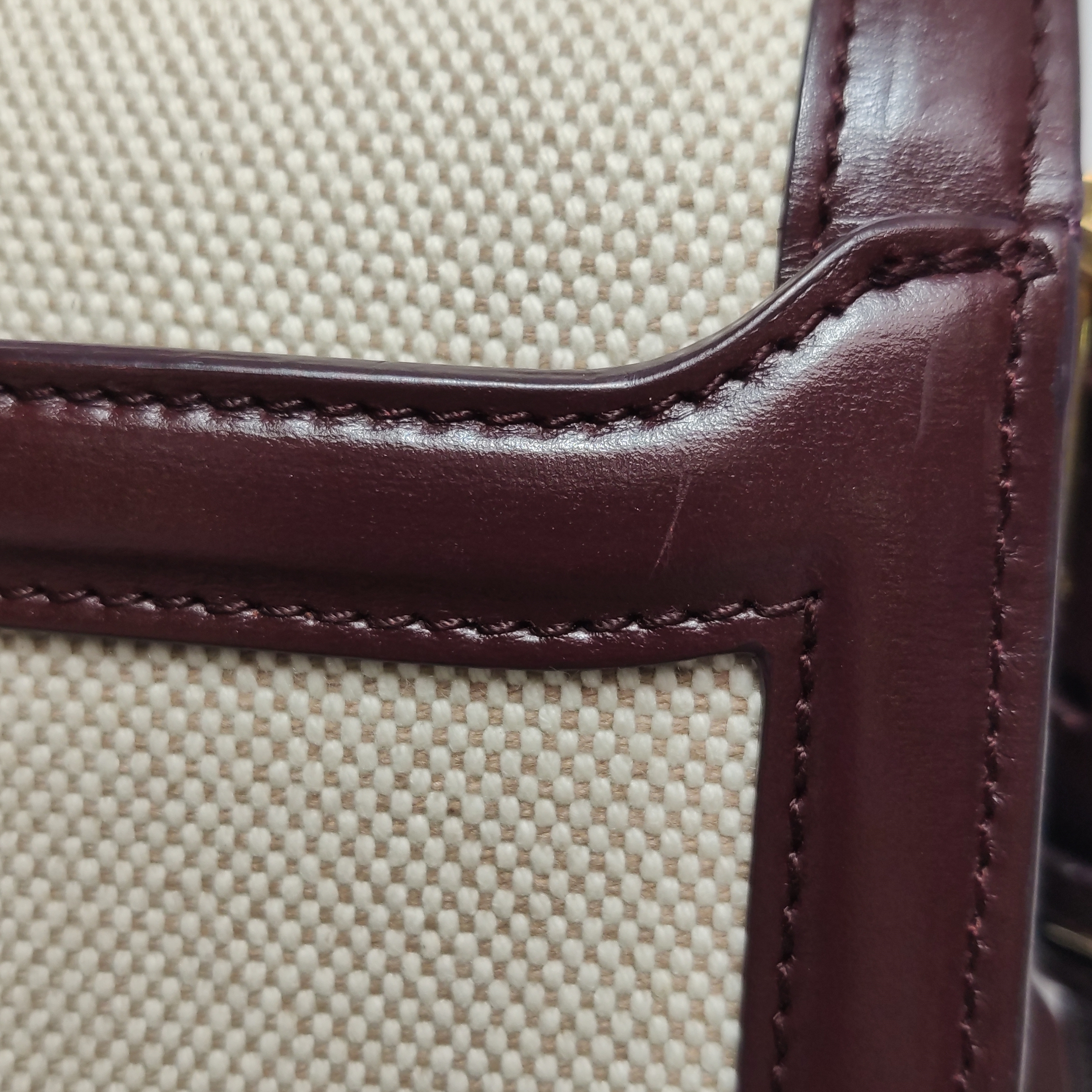 Saint Laurent Cassandra Top Handle Bag Canvas with Leather Medium — photo 11 of 14