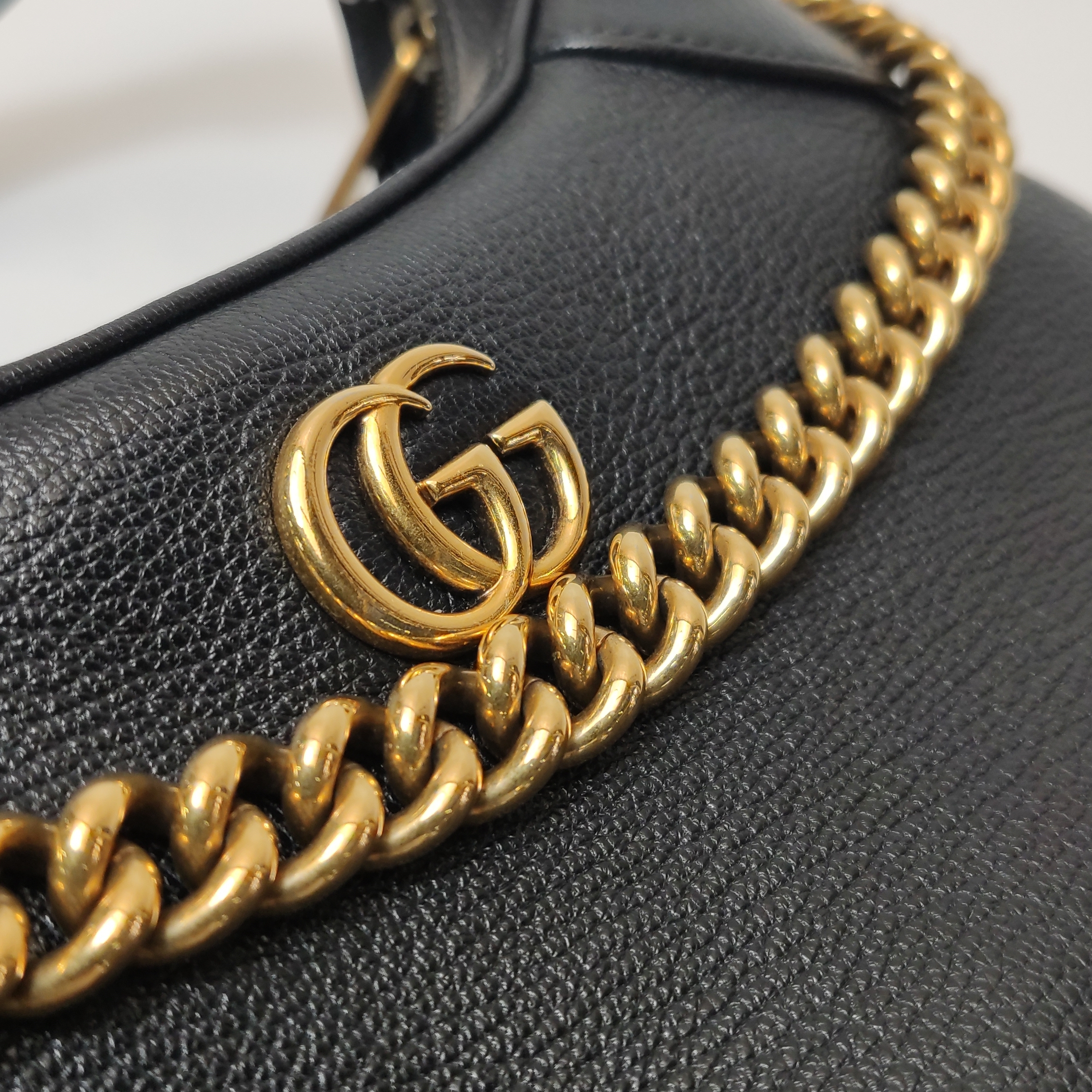 Gucci Aphrodite Zip Shoulder Bag Leather Small — photo 12 of 18
