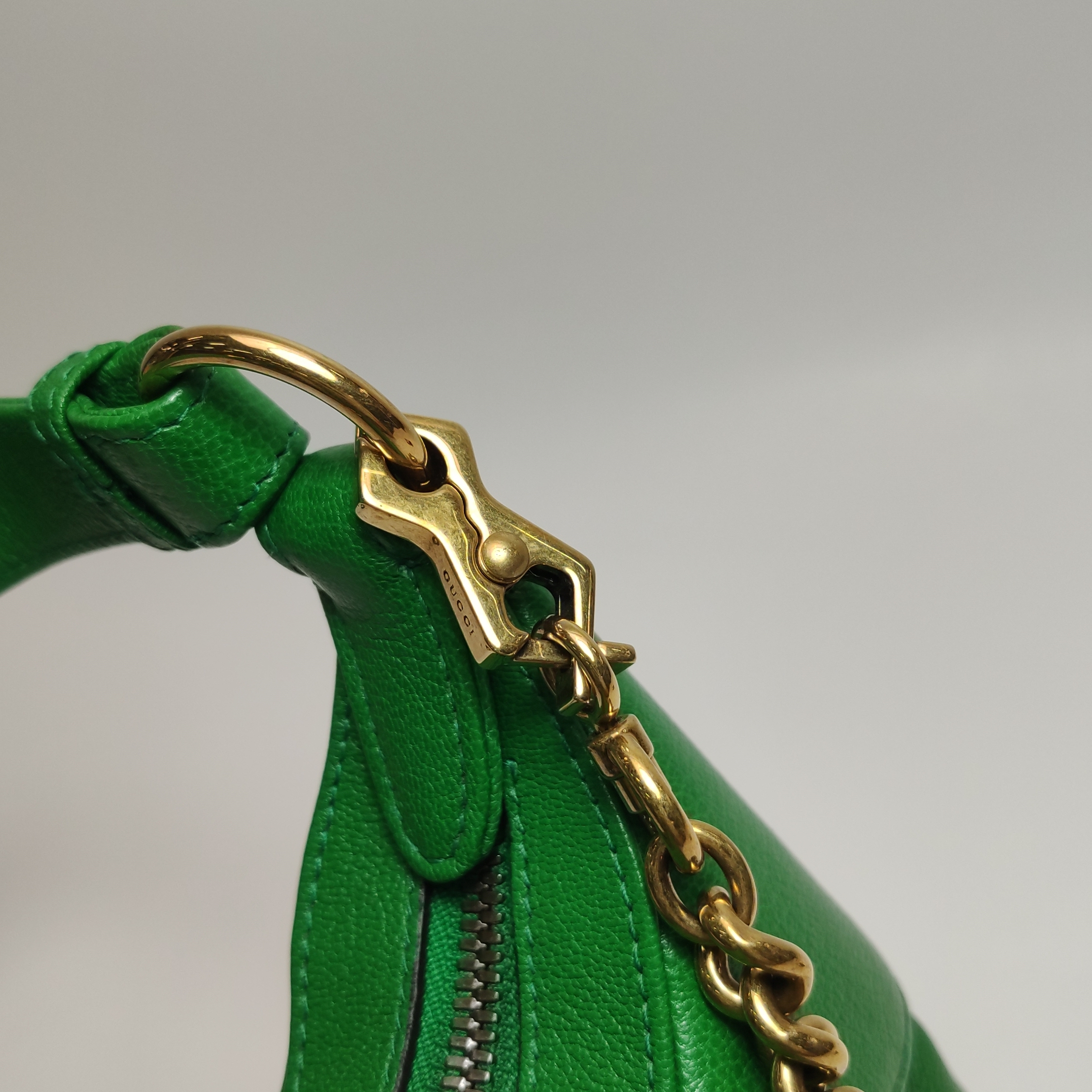 Gucci Aphrodite Zip Shoulder Bag Leather Small — photo 13 of 14