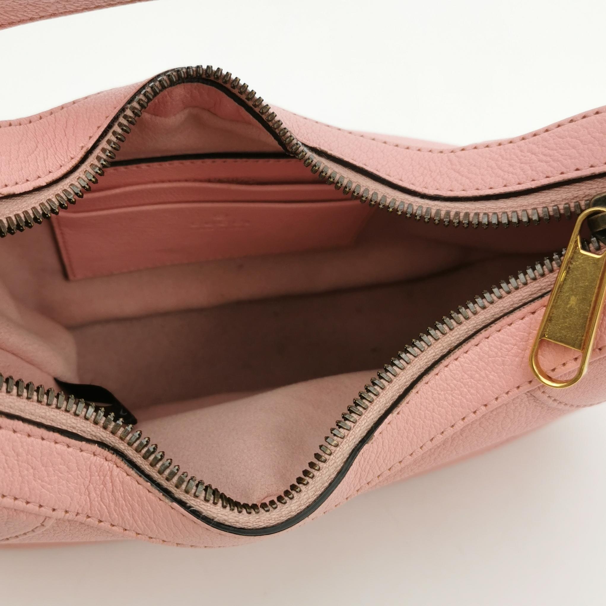 Gucci Aphrodite Zip Shoulder Bag Leather Small — photo 10 of 18