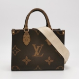 Louis Vuitton(LV) OnTheGo Tote Reverse Monogram Giant PM — thumbnail 5