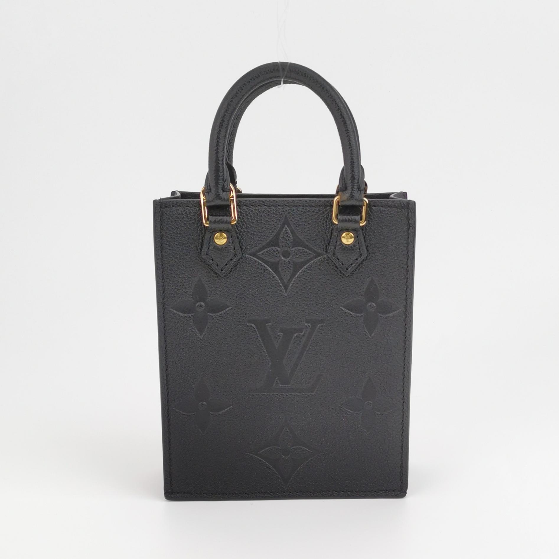 Louis Vuitton(LV) Petit Sac Plat Bag Monogram Empreinte Giant — photo 5 of 11