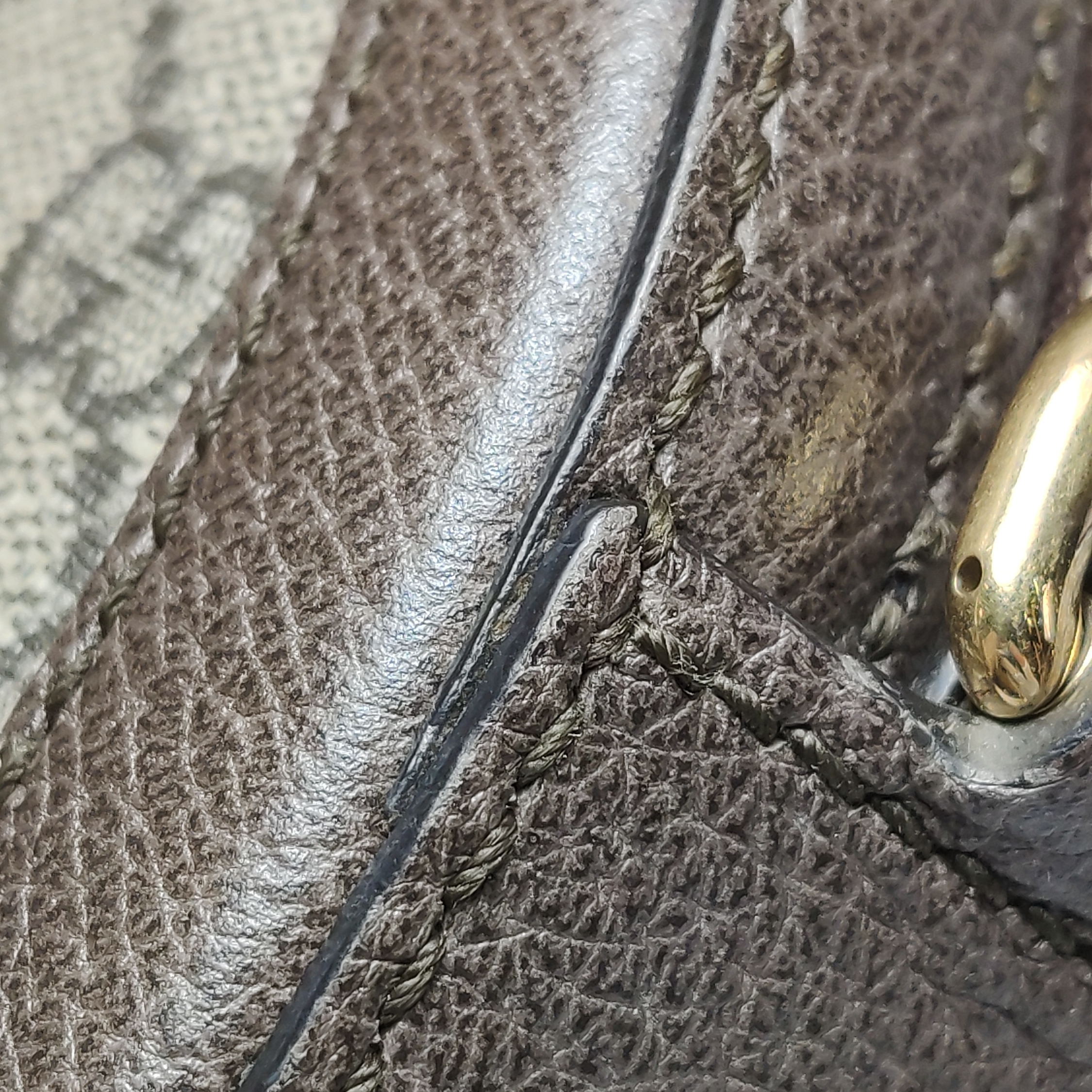 Gucci Ophidia Round Shoulder Bag GG Coated Canvas Mini — photo 11 of 12