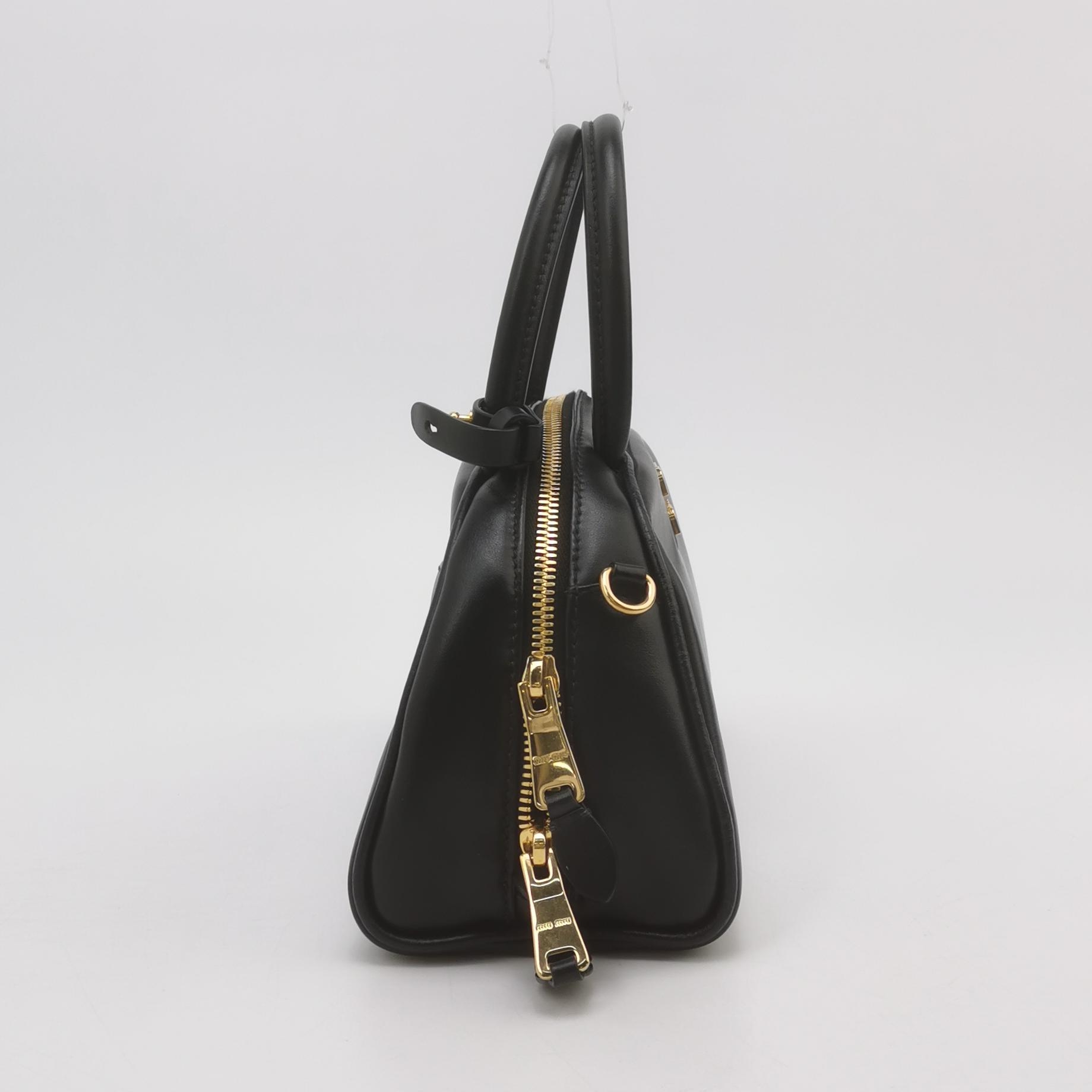 Miu Miu Top Handle Bag Leather Regular — photo 3 of 18