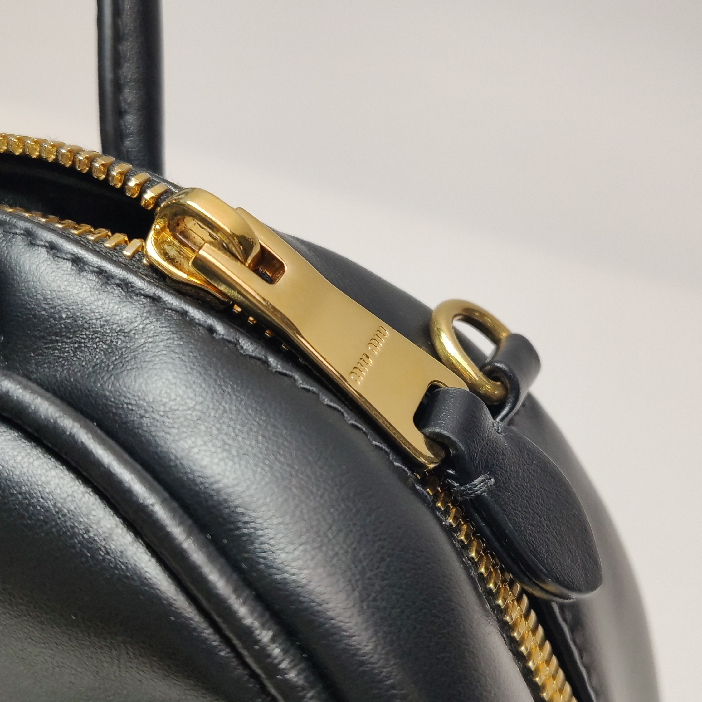 Miu Miu Top Handle Bag Leather Regular — photo 15 of 18