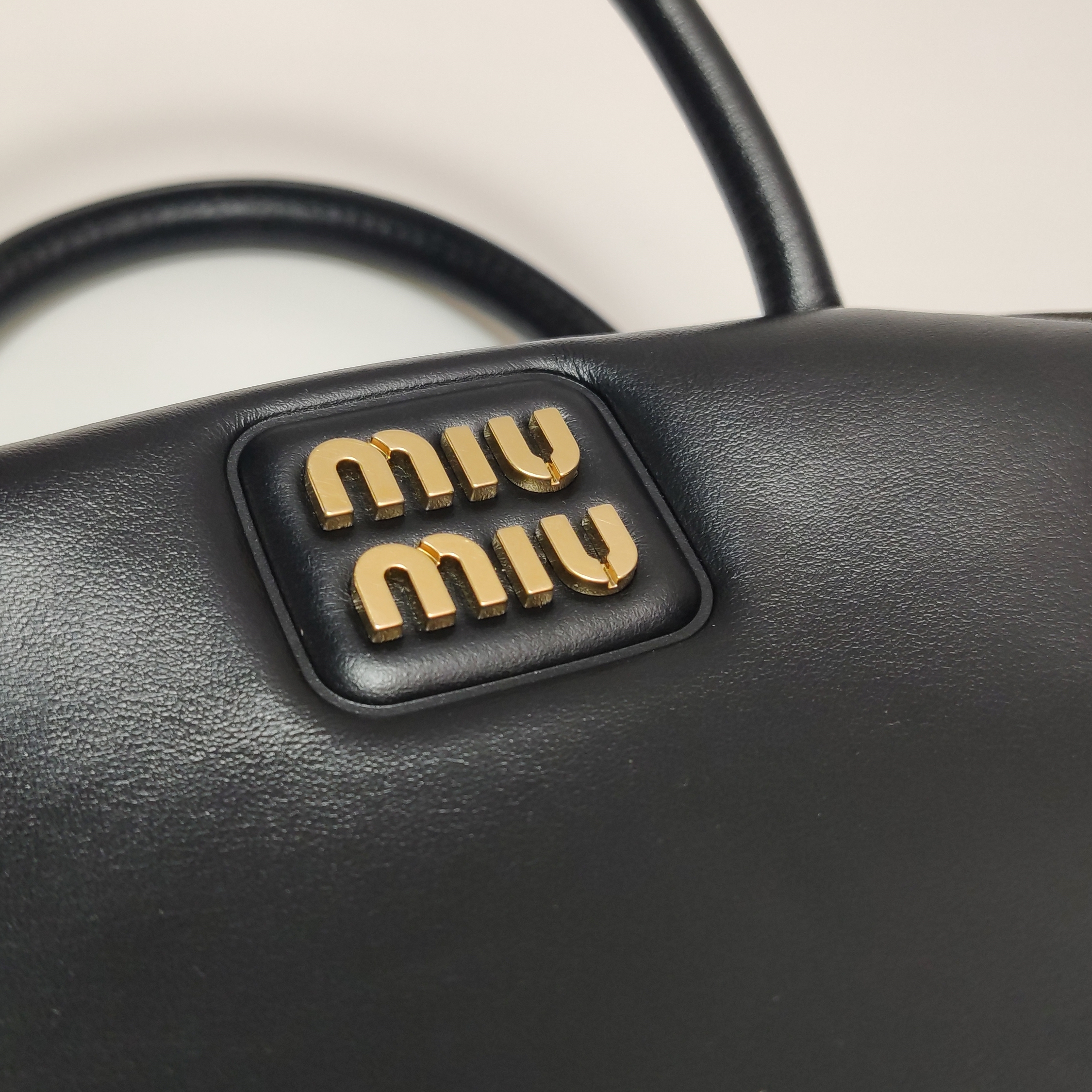 Miu Miu Top Handle Bag Leather Regular — photo 11 of 18