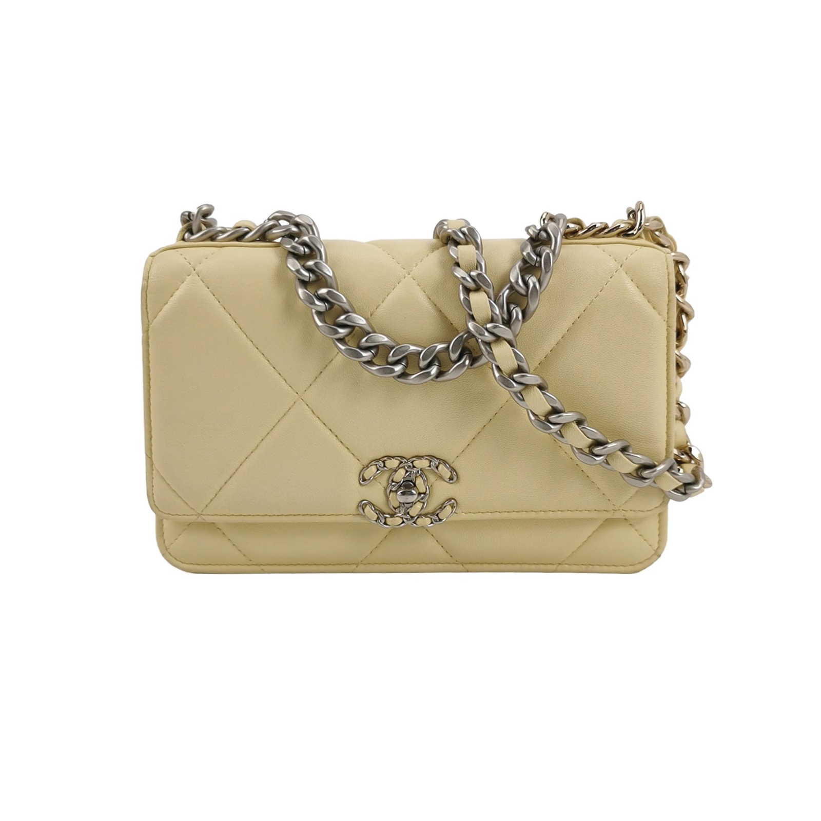 Chanel 19 Wallet on Chain Quilted Goatskin — photo 1 of 15
