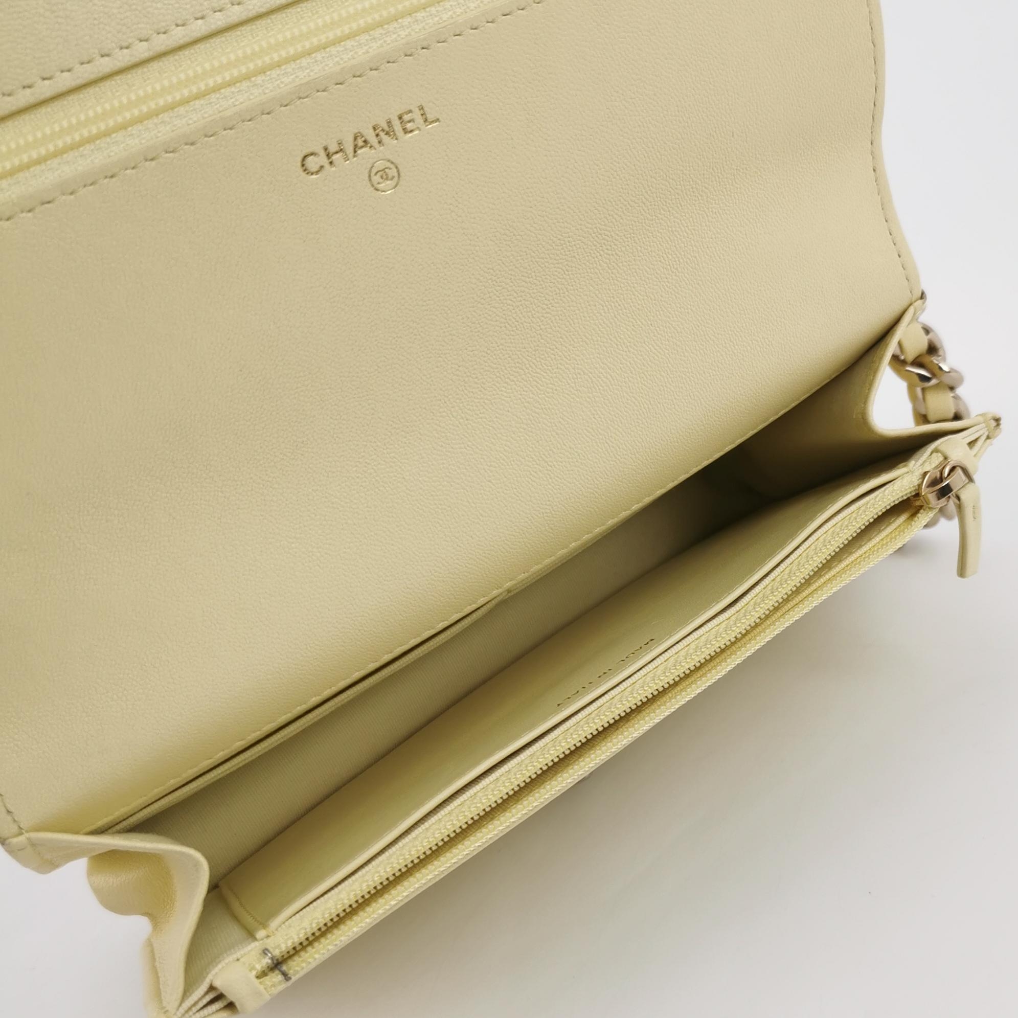 Chanel 19 Wallet on Chain Quilted Goatskin — photo 7 of 15