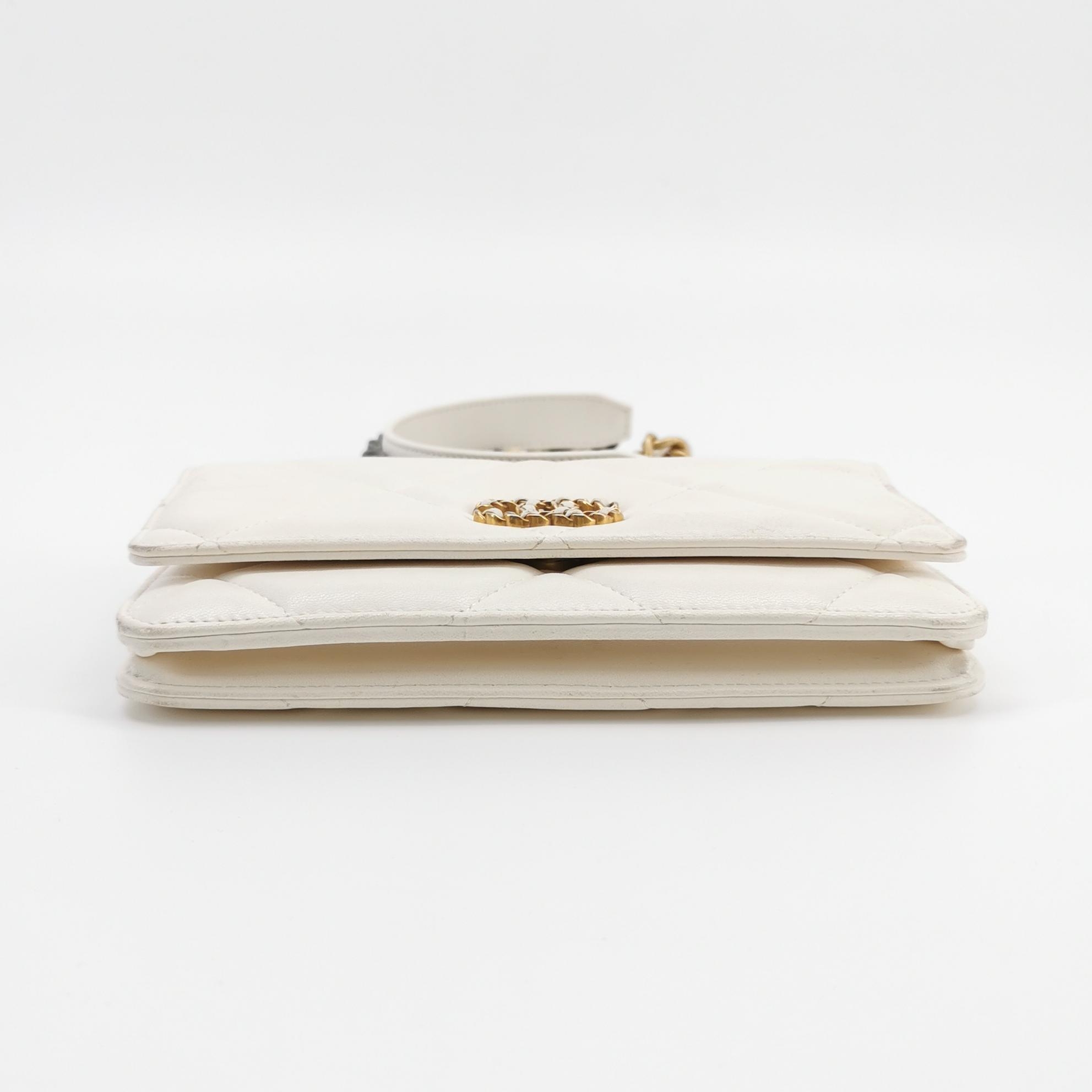 Chanel 19 Wallet on Chain Quilted Goatskin — photo 6 of 15