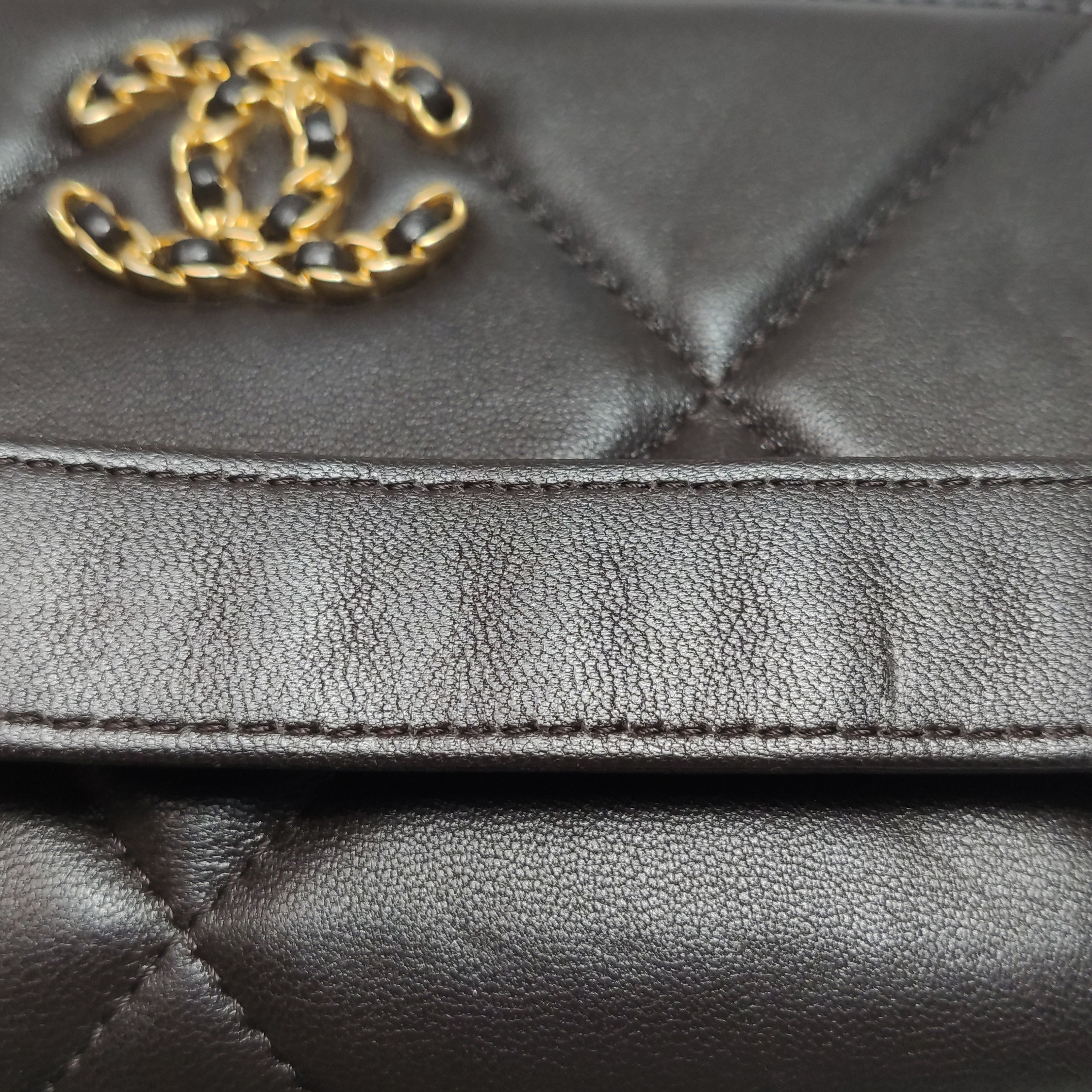 Chanel 19 Wallet on Chain Quilted Goatskin — photo 13 of 13