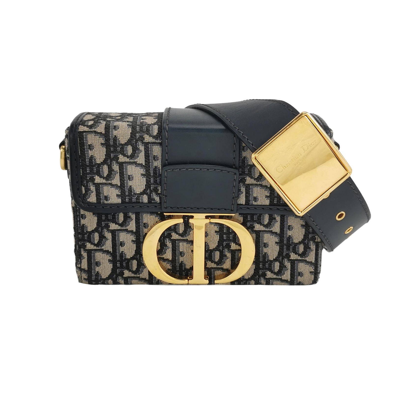 Christian Dior 30 Montaigne Box Bag Oblique Canvas — photo 1 of 18