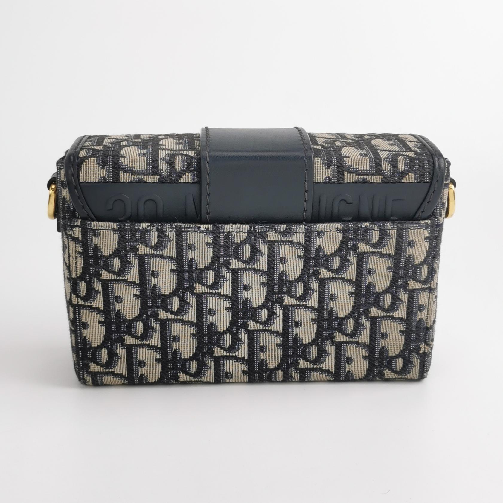 Christian Dior 30 Montaigne Box Bag Oblique Canvas — photo 5 of 18