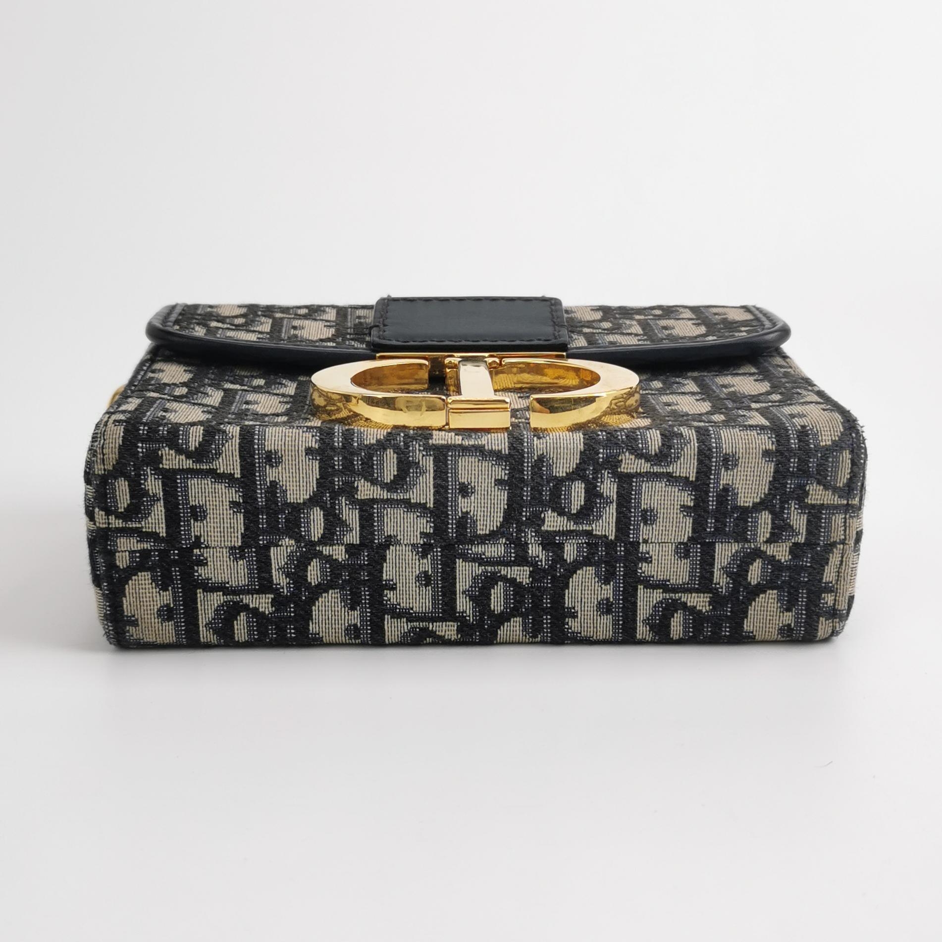 Christian Dior 30 Montaigne Box Bag Oblique Canvas — photo 6 of 18