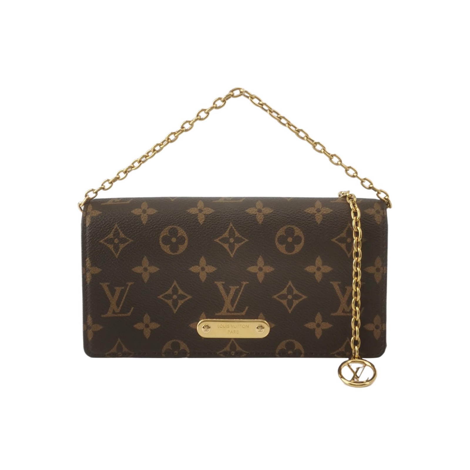 Louis Vuitton(LV) Lily Wallet on Chain Monogram Canvas — photo 1 of 13