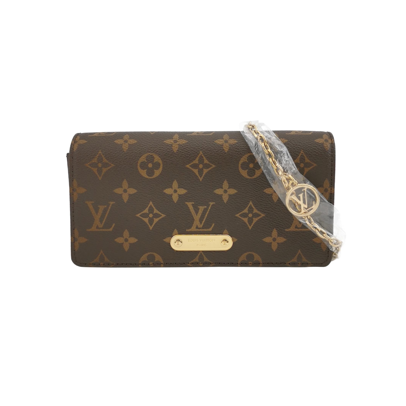 Louis Vuitton(LV) Lily Wallet on Chain Monogram Canvas — photo 1 of 15