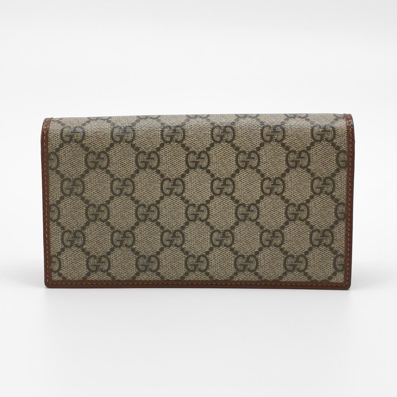 Gucci Horsebit 1955 Chain Wallet GG Coated Canvas — photo 6 of 16