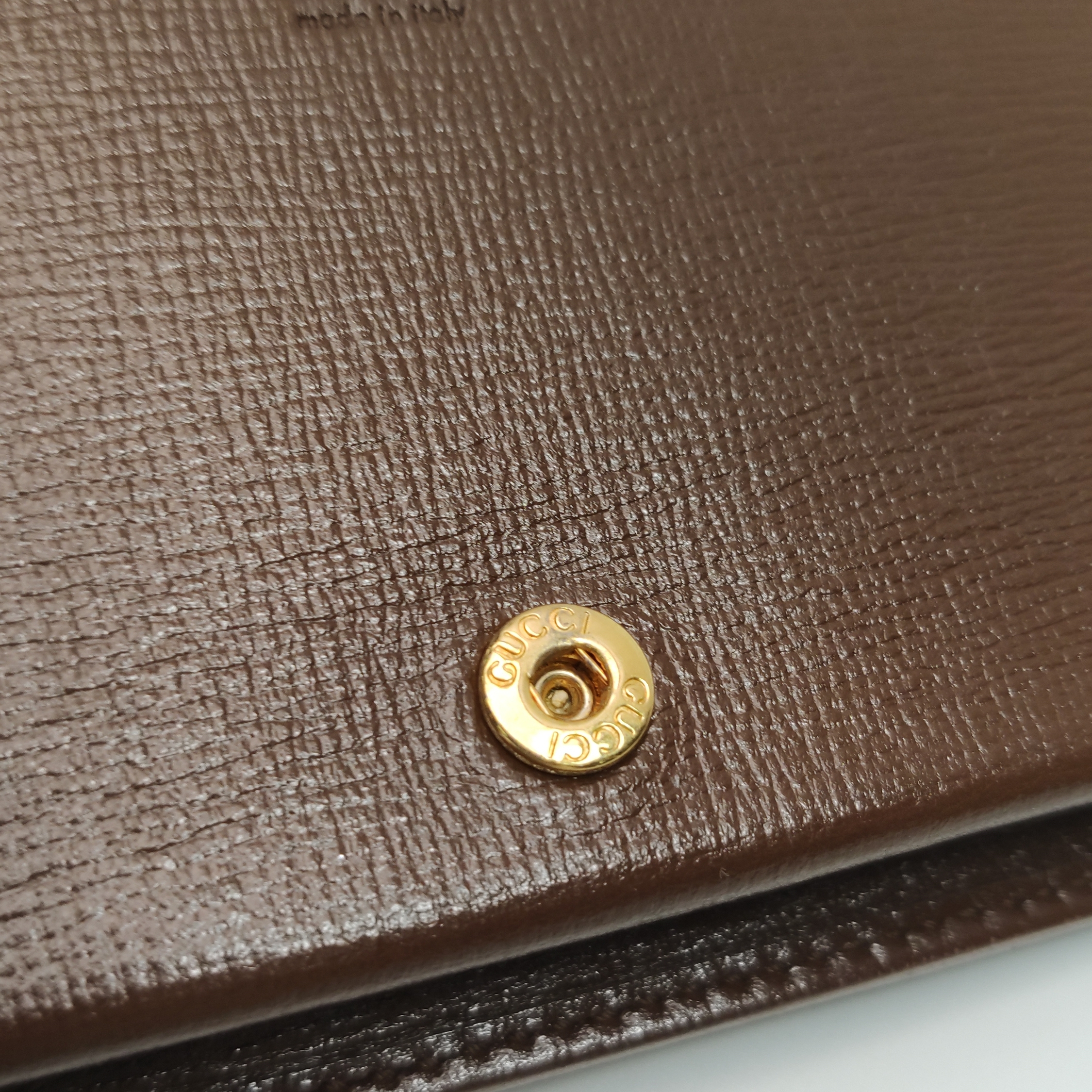 Gucci Horsebit 1955 Chain Wallet GG Coated Canvas — photo 13 of 16