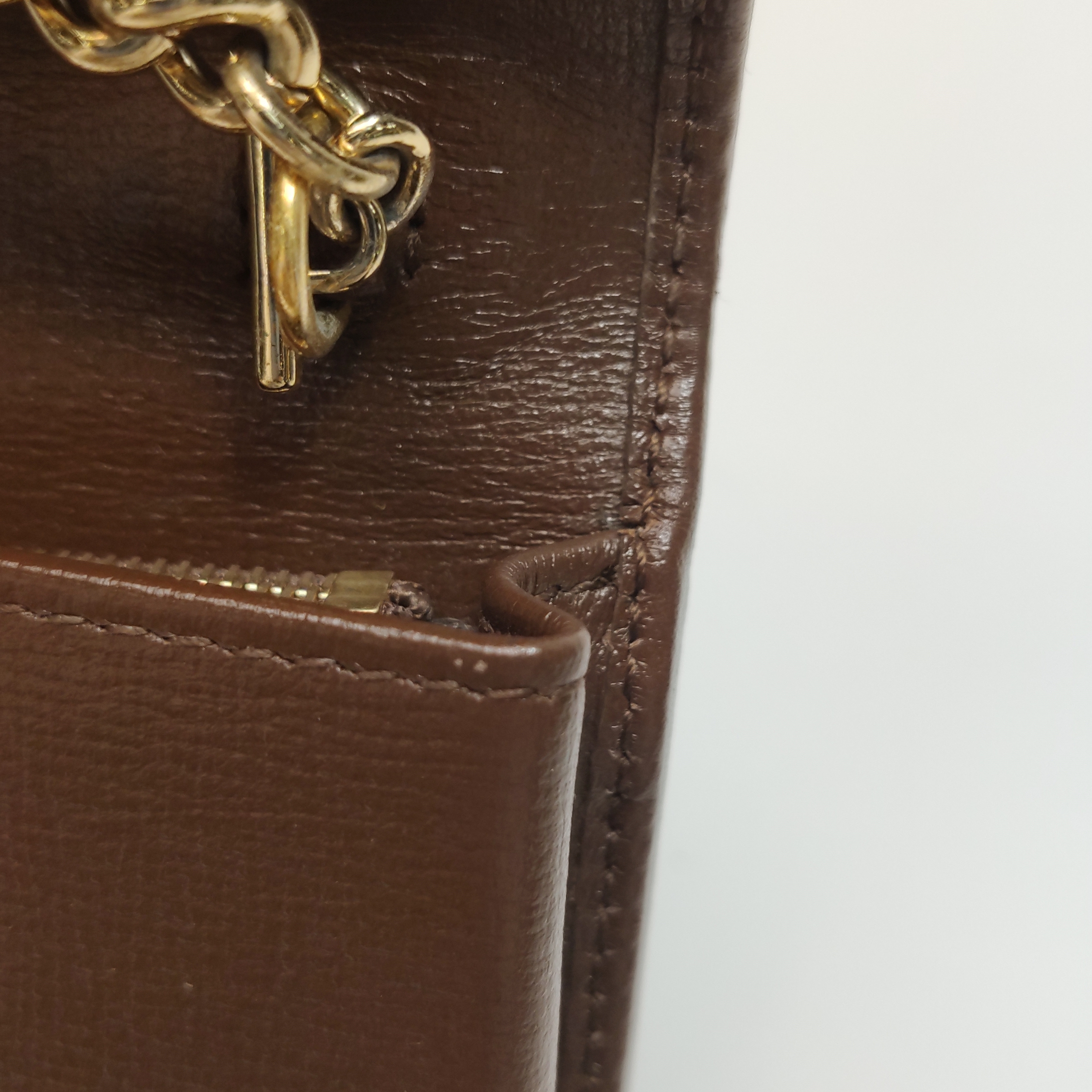 Gucci Horsebit 1955 Chain Wallet GG Coated Canvas — photo 15 of 16