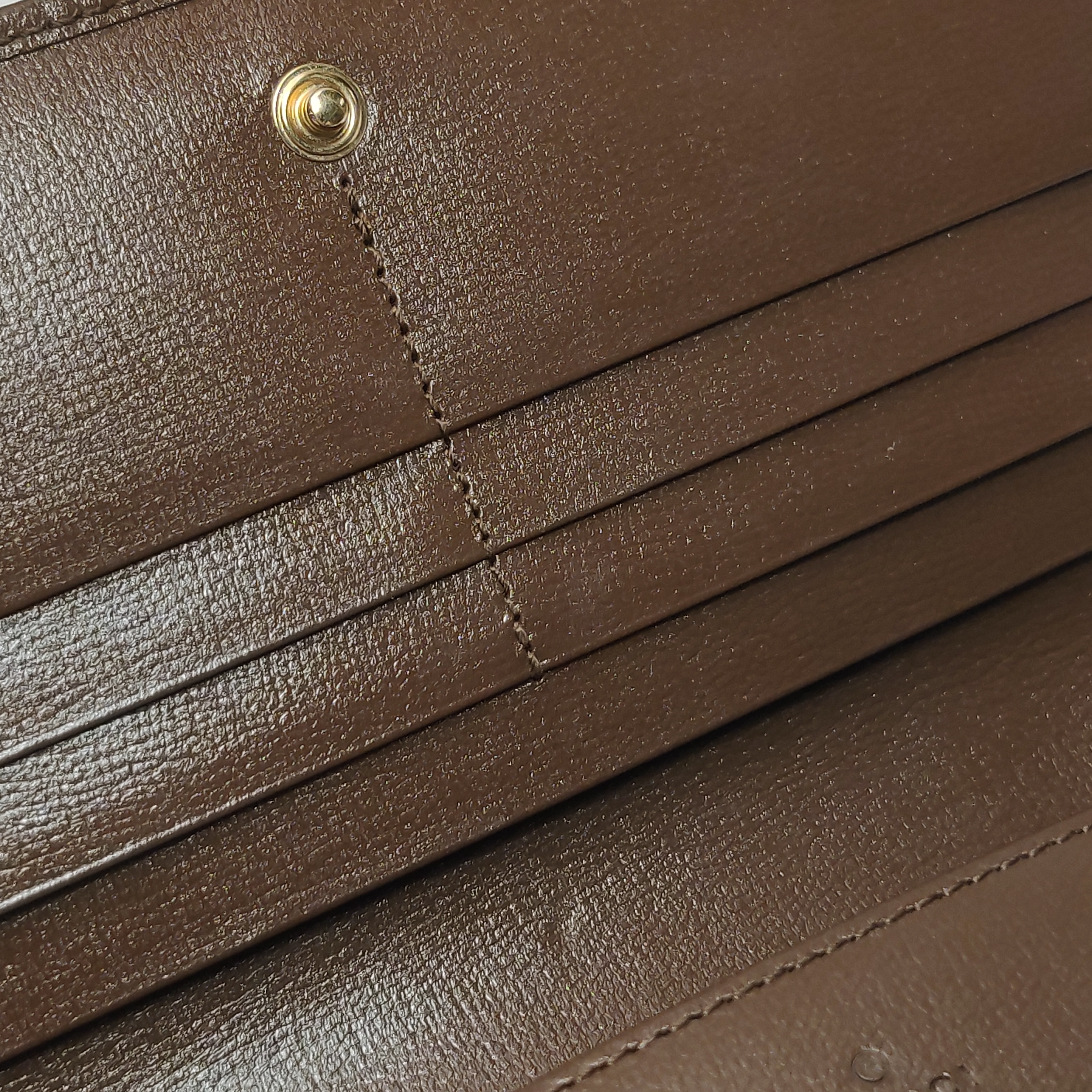 Gucci Horsebit 1955 Chain Wallet GG Coated Canvas — photo 10 of 12