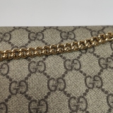 Gucci Horsebit 1955 Chain Wallet GG Coated Canvas — thumbnail 9
