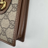 Gucci Horsebit 1955 Chain Wallet GG Coated Canvas — thumbnail 11