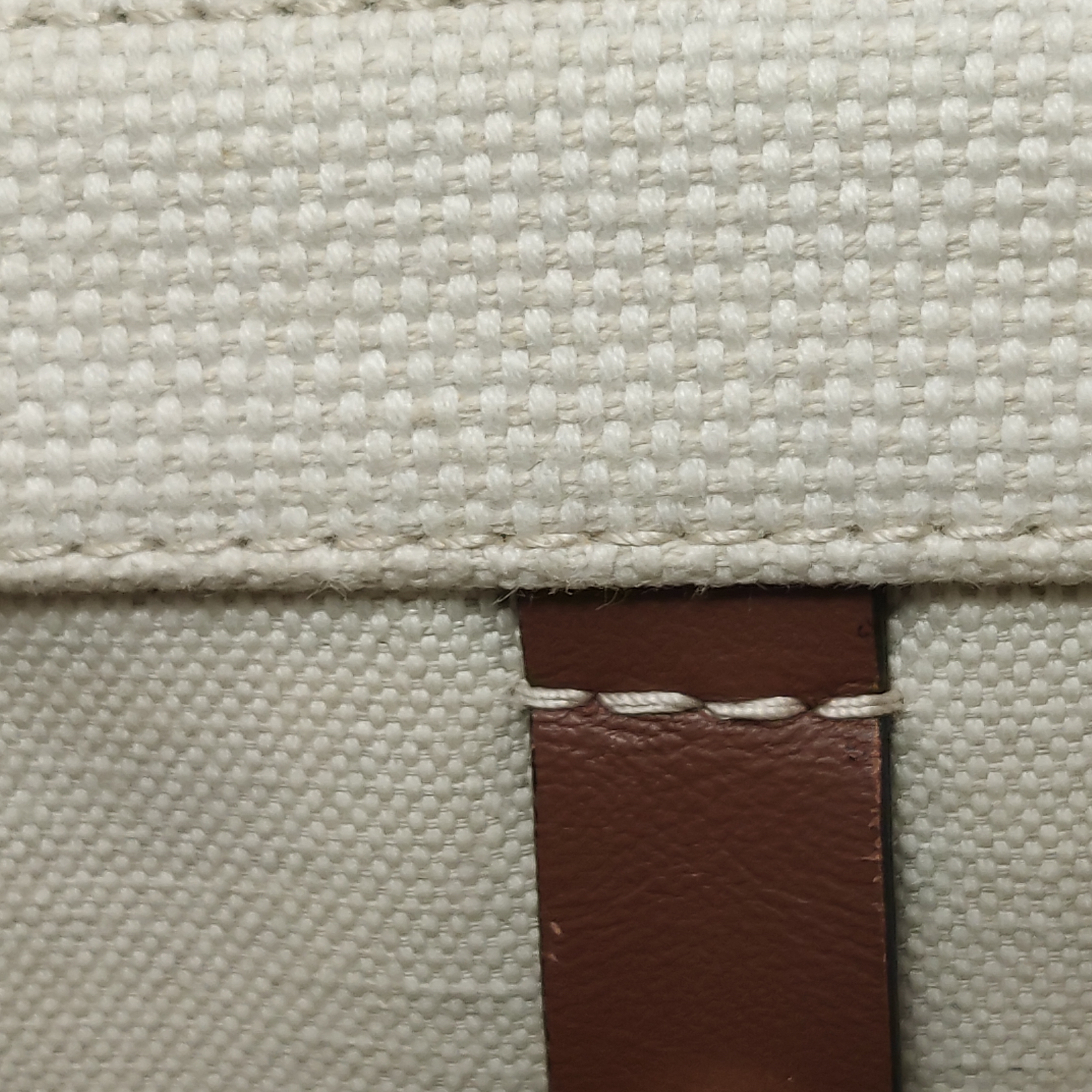 Burberry Freya Shopping Tote Canvas with Leather Mini — photo 8 of 11
