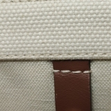Burberry Freya Shopping Tote Canvas with Leather Mini — thumbnail 8