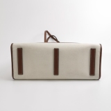 Burberry Freya Shopping Tote Canvas with Leather Medium — thumbnail 6