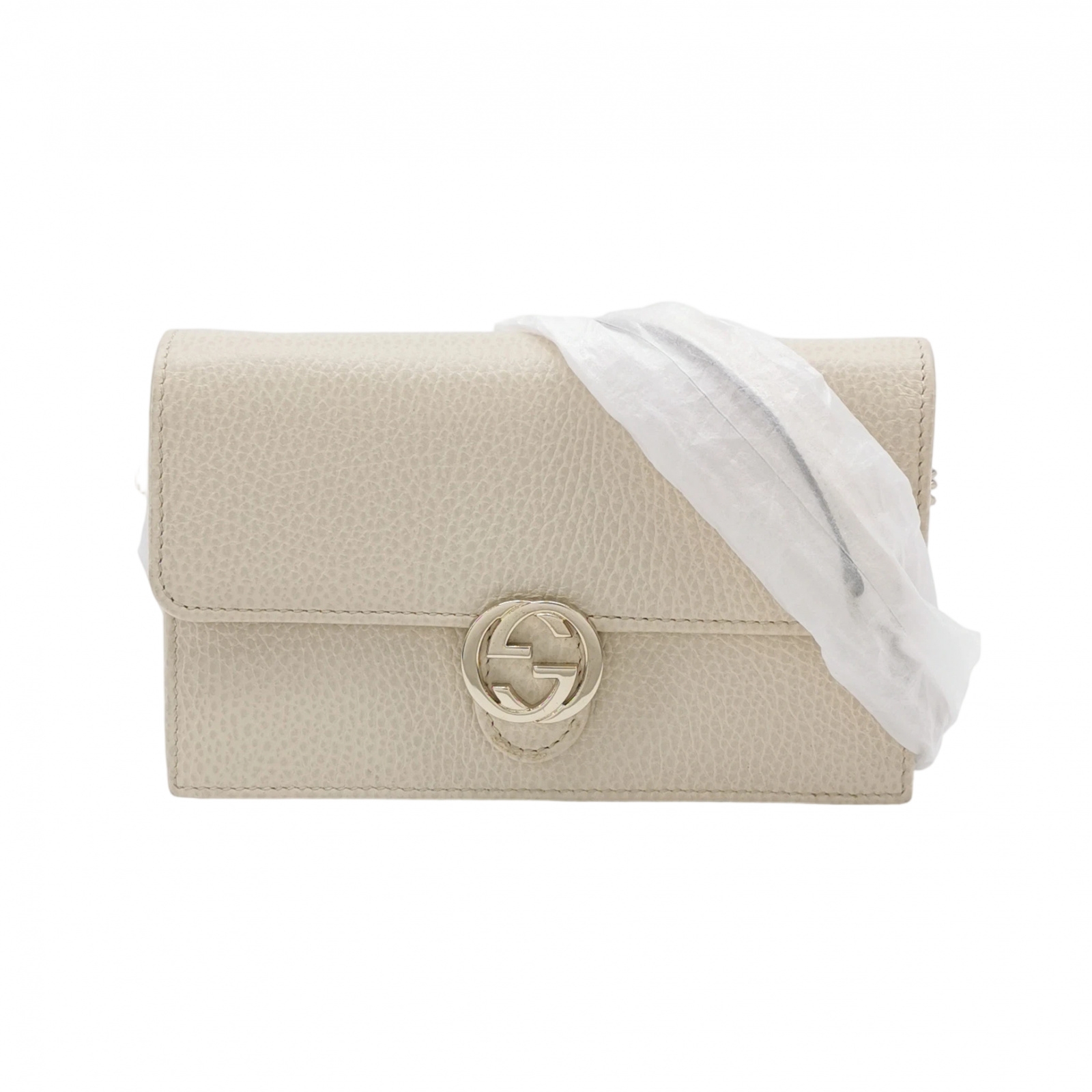 Gucci Interlocking Shoulder Bag Leather — photo 1 of 10