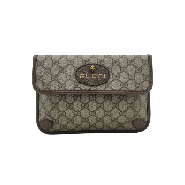 Gucci Neo Vintage Flap Belt Bag GG Coated Canvas — pre-owned, Vierlot