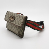 Gucci Neo Vintage Flap Belt Bag GG Coated Canvas — thumbnail 3